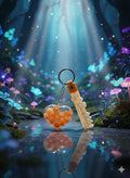 Heart keychain